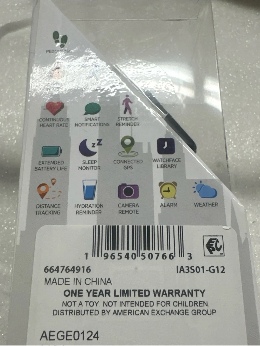 (177) Active 3 Smartwatch - Pink Strap